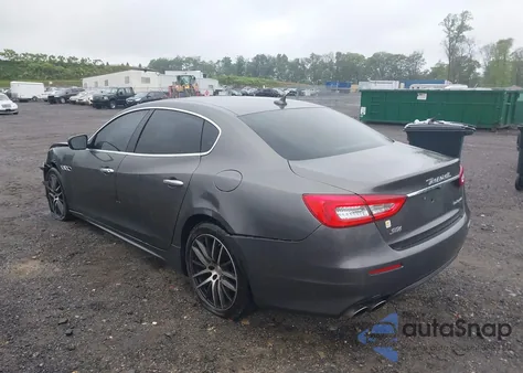 2017 Maserati Quattroporte S Q4 Granlusso из США, поврежденный, VIN ZAM56RRL5H1219074